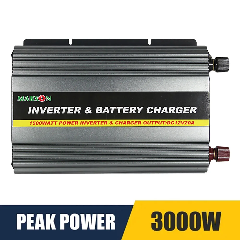 

3000W 4000W 6000W 10000W 12000W High Power Solar Inverter DC 12V/24V To AC 110V/220V Car Sine Wave Voltage Transformer