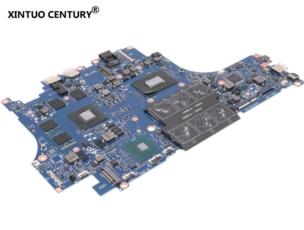 Verkaufen Für Dell Inspiron G5-15-5590 Original Mainboard VULCAN17_N18P Laptop Motherboard I5-8300H GTX1650-4GB