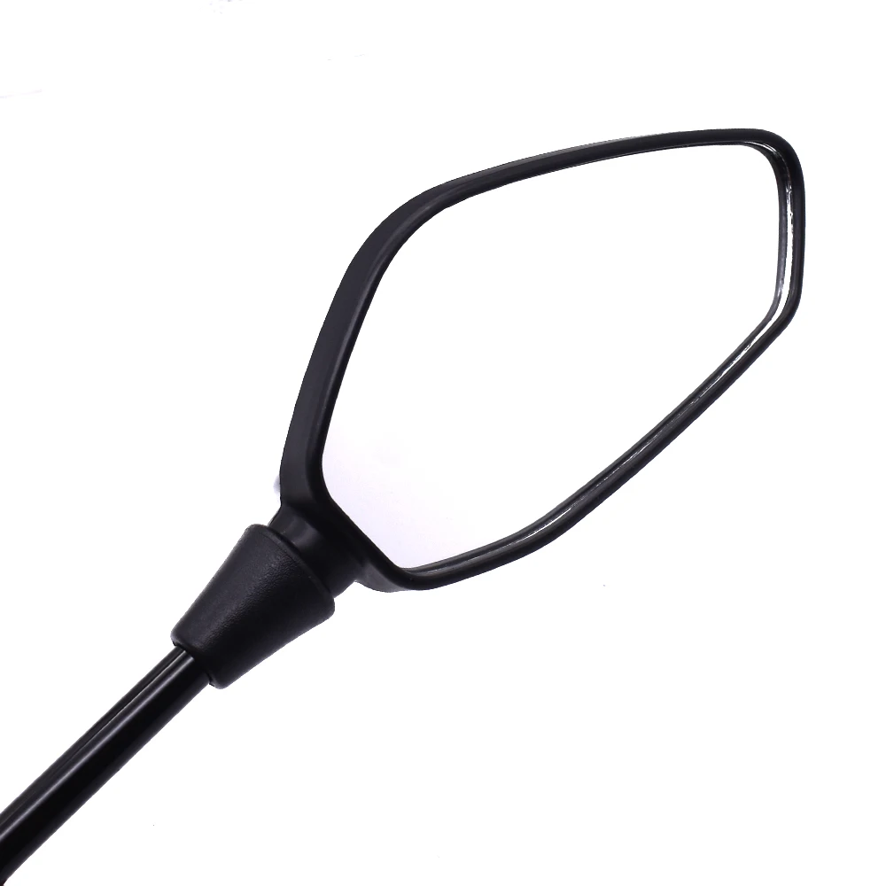 10 мм Универсальное мотоциклетное зеркало заднего вида из углеродного волокна