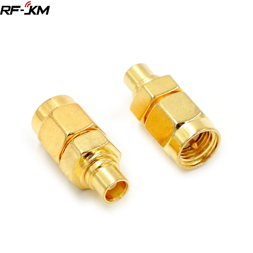 

SMA Male to MCX Female Connector RF Coax Coaxial Adapter Copper Gilding