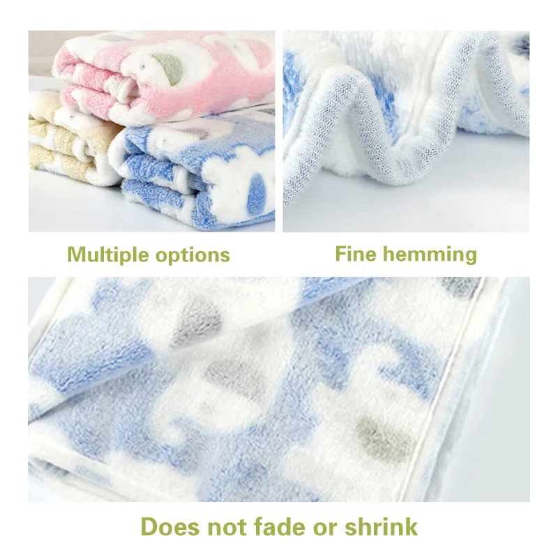 Банное полотенце для домашних животных мягкое теплое сильное поглощающее влагу