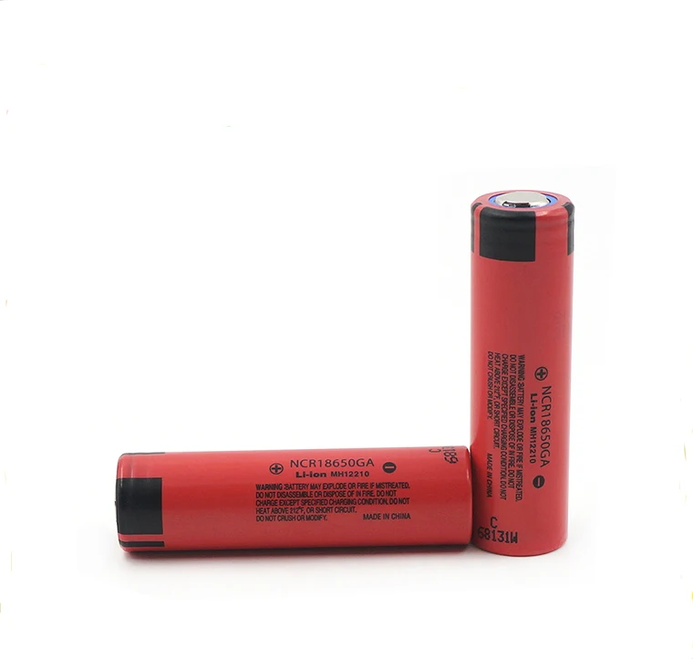 

4pcs/lot Panasonic NCR18650GA 3500mAh 18650 3.7V 30A discharge Rechargeable Lithium Battery for toy flashlight batteries cell