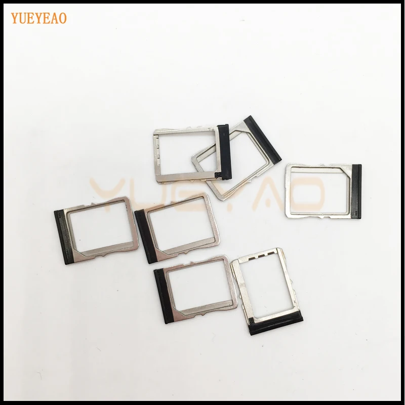 YUEYAO Sim Tray Holder For HTC One Mini M4 610e SIM Card Tray Reader Slot Replacement Black White