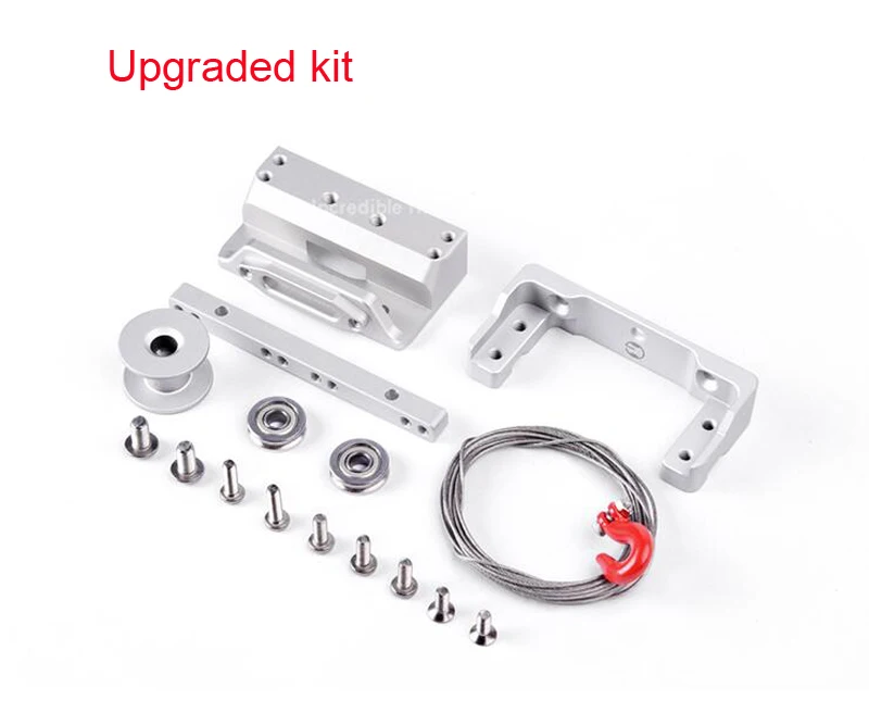 Aluminum Alloy VP VS4 Servo Front Bracket Kit Multifunctional Rudder Mount Steering Gear Holder Built-in Winch Upgrade/Basic | Игрушки и