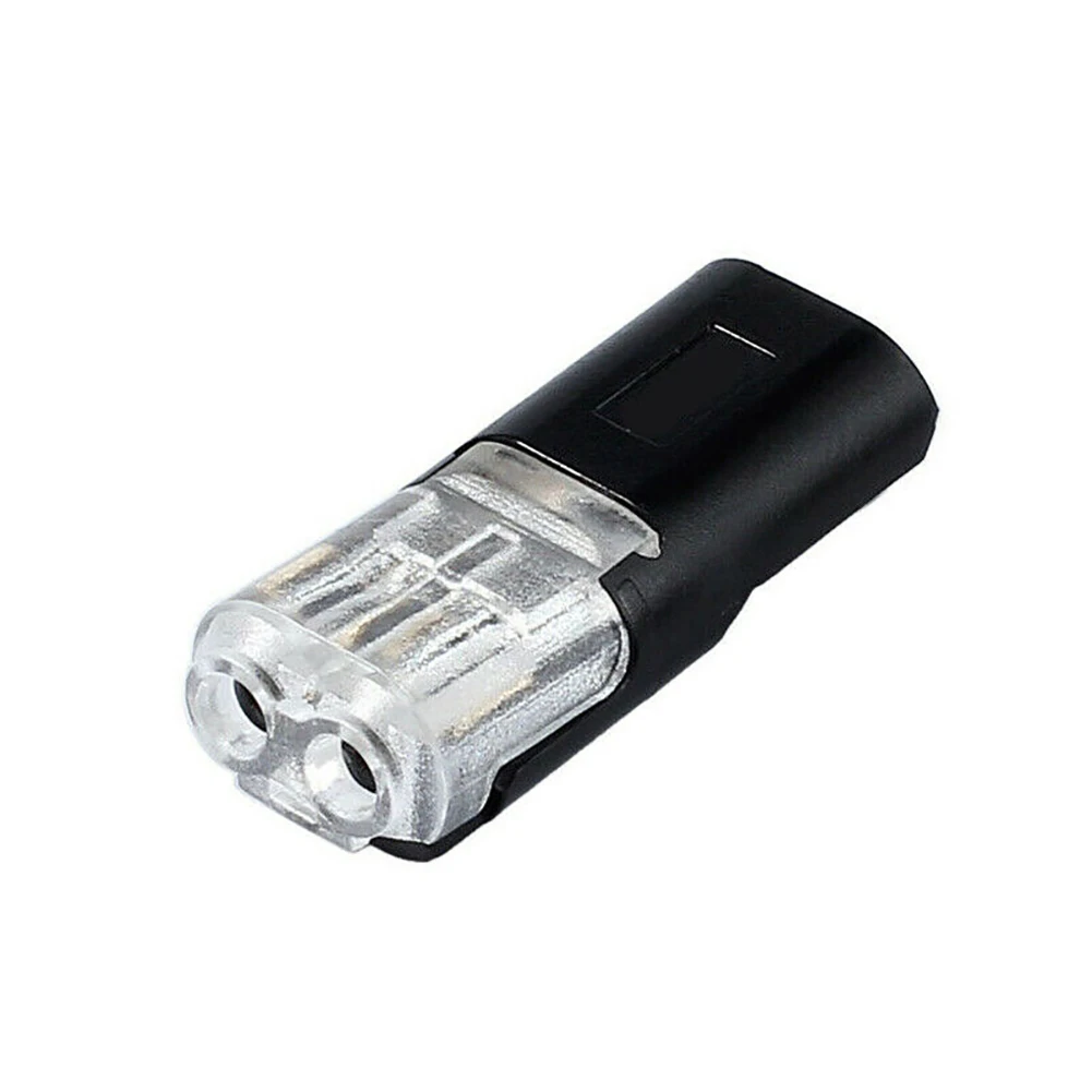 Клеммная колодка с зажимом кабеля 2P легкая установка для светодиодной ленты