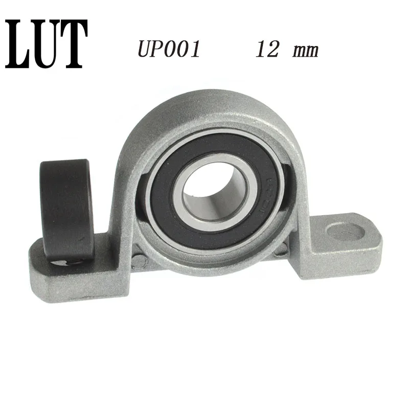 

High-quality 4pcs P001 UP01 UP001 pillow block ball bearing 12mm Zinc Alloy Miniature Bearings with sleeve Free shipping