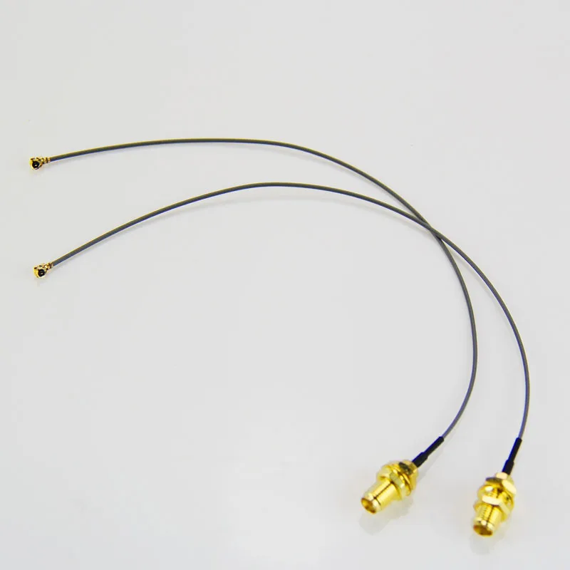

2pcs Mini PCI to RP-SMA Pigtail антенна, WiFi кабель AUG889