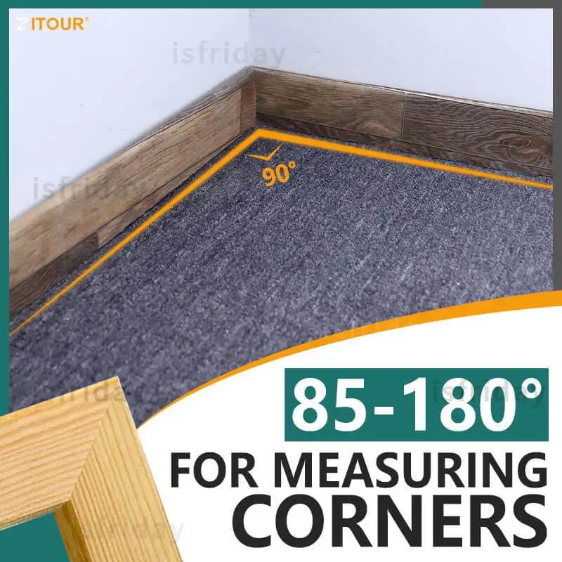 Зецзо®2-в-1 измерительный инструмент для резки измеритель и пилинг углов под