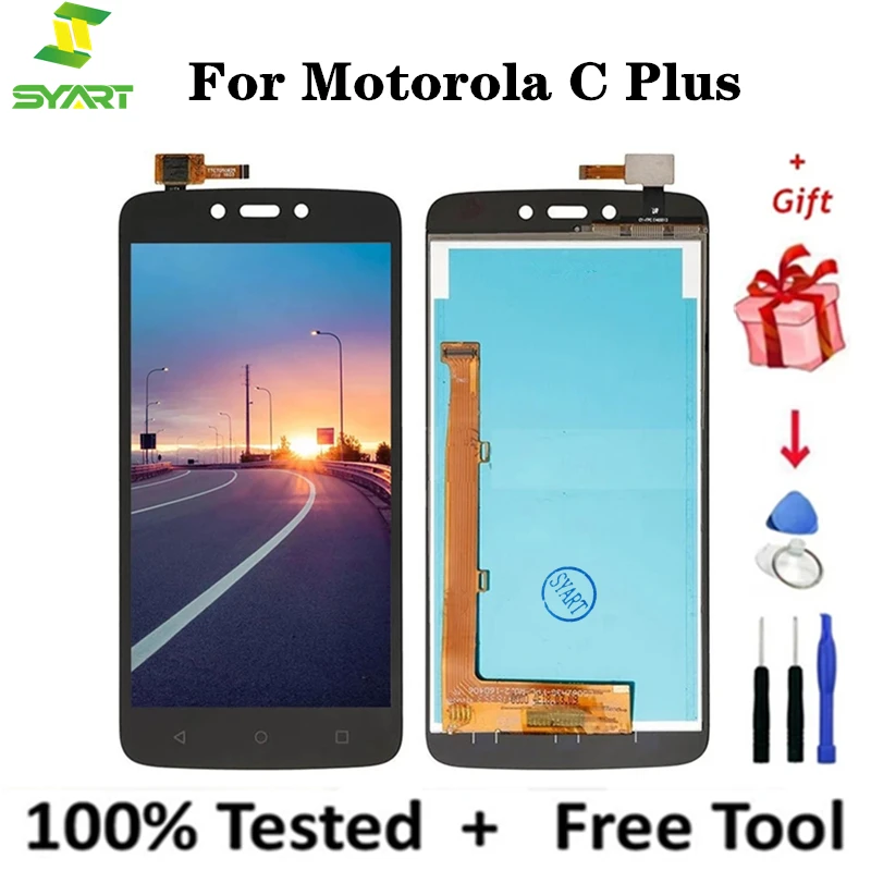 ЖК-экран для Motorola Moto C Plus ЖК-дисплей сенсорный экран дигитайзер сборка XT1723 - купить