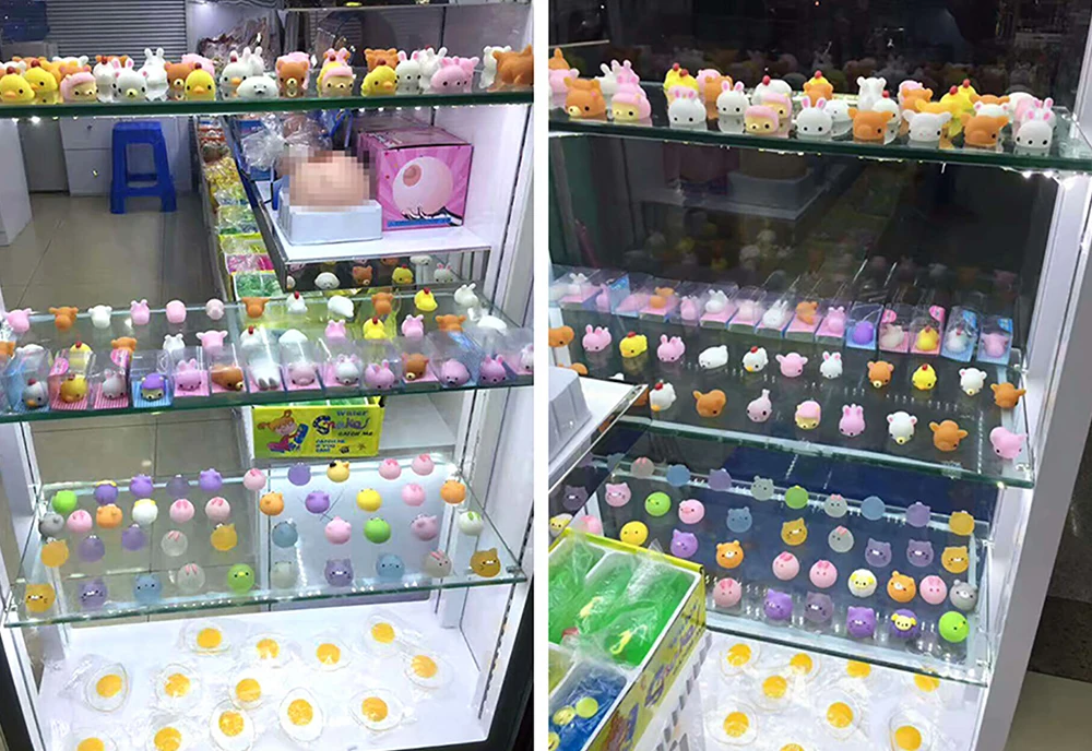 

Creative mini Decompression squeeze toys shape slow rebound stress release toys PU stress-resistant Interesting gifts