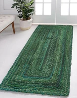 rug 100 natural hand braided cotton bohemian living area modern decor rag rugs and carpets for home living room