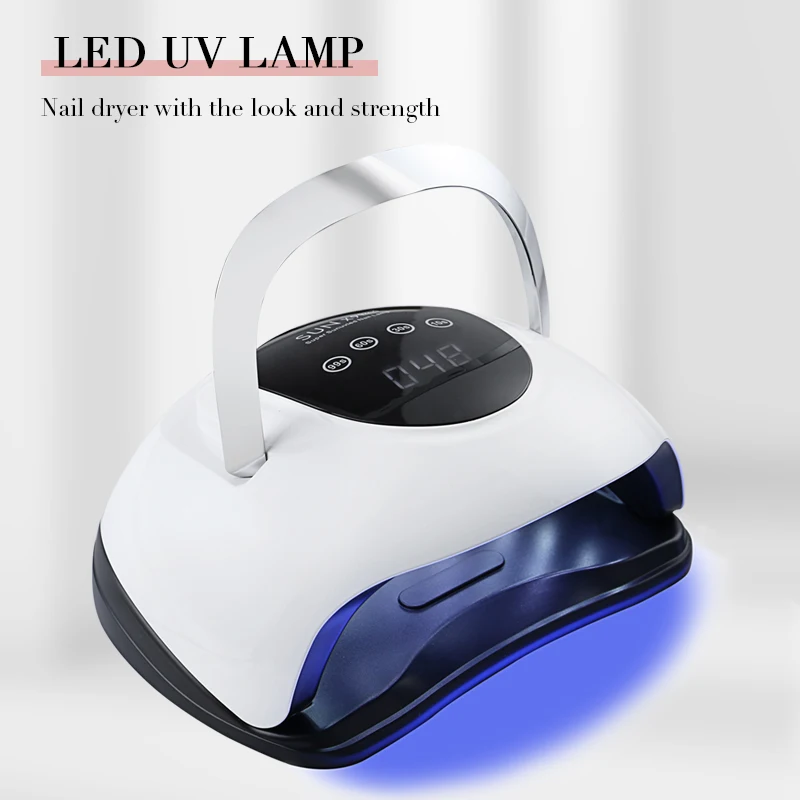

УФ-лампа для сушки ногтей, ЖК-дисплей УФ-гель для ногтей светодиодный, с датчиком движения, 36 шт.