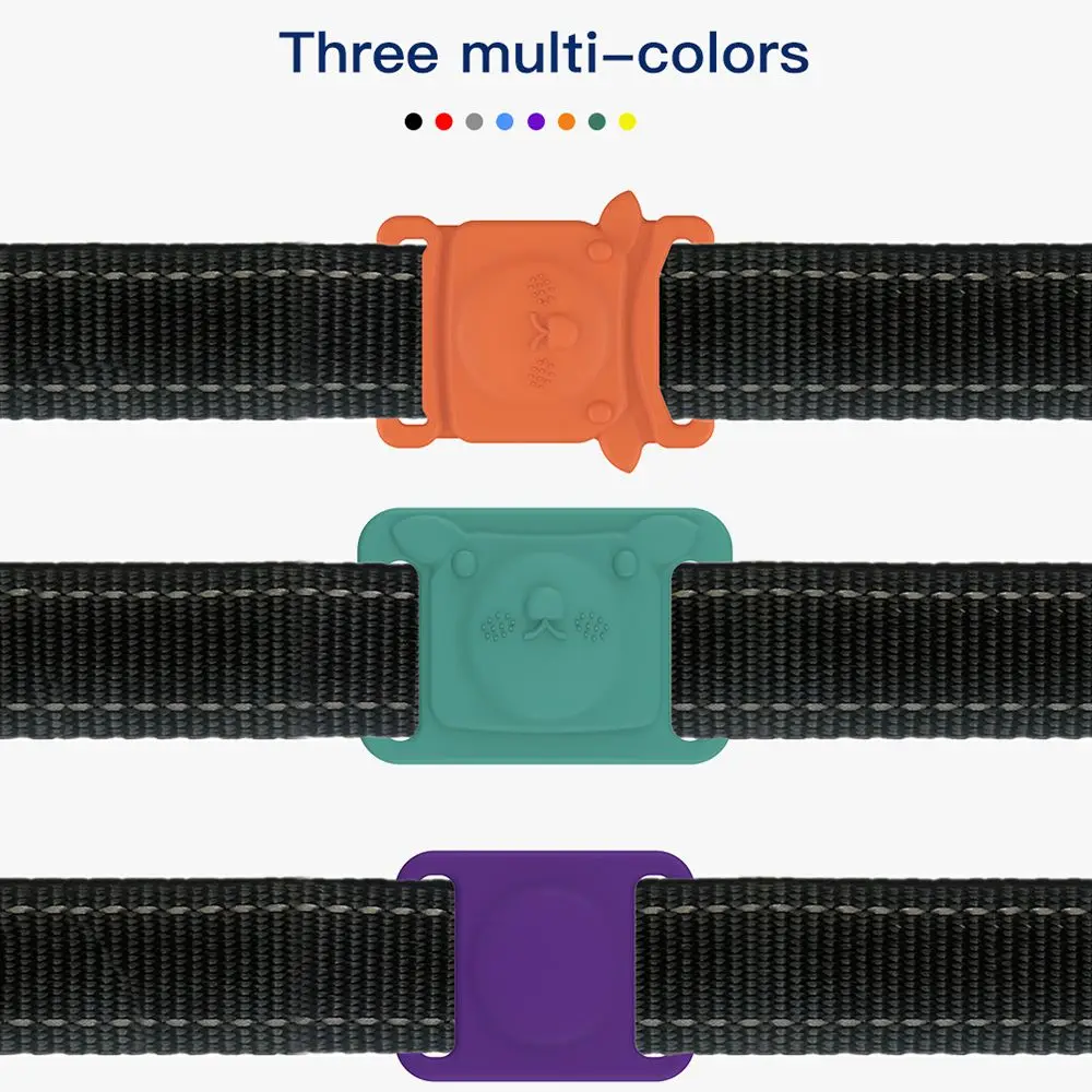 Силиконовый защитный чехол для домашних животных Apple airtag GPS Finder Anti-lost Device ошейник