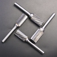 ax double cut tungsten carbide rotary file drill milling carving bit point burr die grinder abrasive alloy grinding head tool