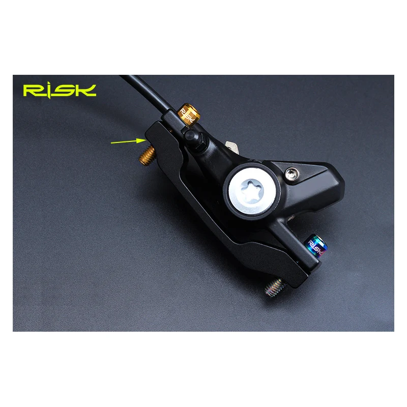 2 шт. Risk titanium M6 * 25 мм велосипедные болты Расширенный MTB диск для дорожного