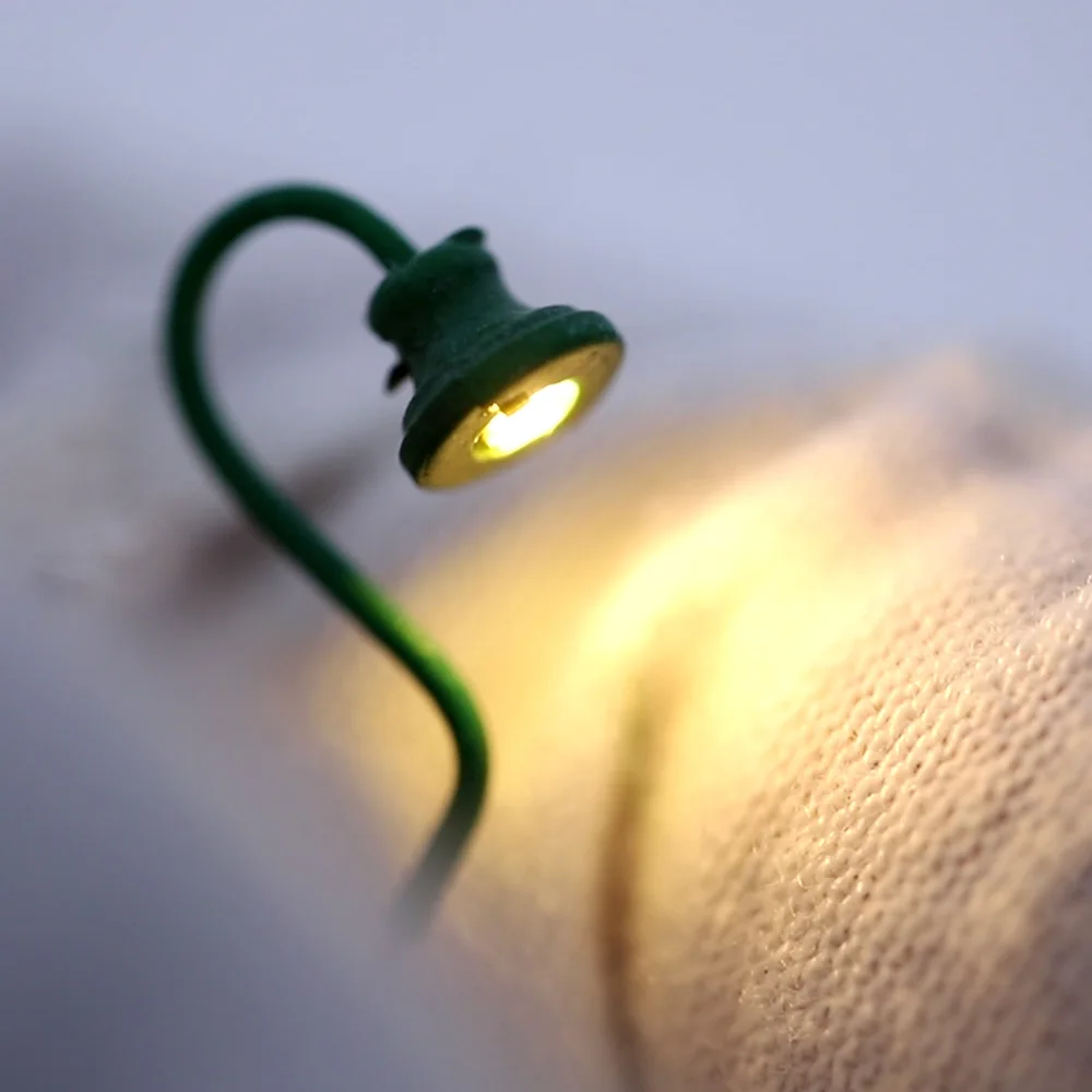 

10PCS HO 1/87 Scale Classic Wall Lamps/Street Lights Model Making Railroad/Model Park Lamps/Train/Railroad Layout