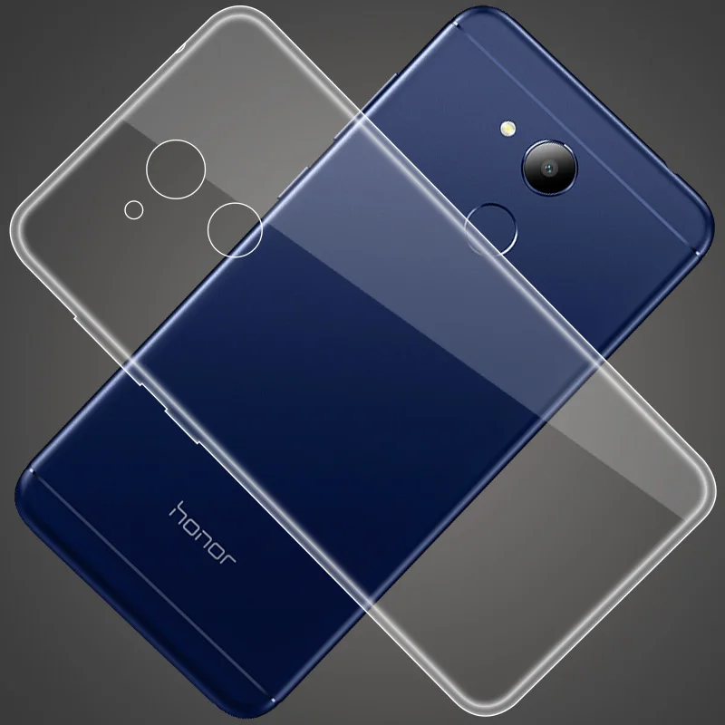 Мягкий прозрачный чехол для honor 6c pro JMM-L22 тонкий термопластичный полиуретан