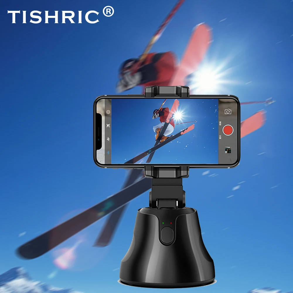 Штатив для селфи TISHRIC вращающийся держатель телефона и камеры с Bluetooth подставка