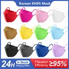 Красочные FFP2 маски Корея рыба KN95 Mascarillas FPP2 взрослая 4-слойная защитная маска для лица пес FPP2 сертифицированная FFP2mask