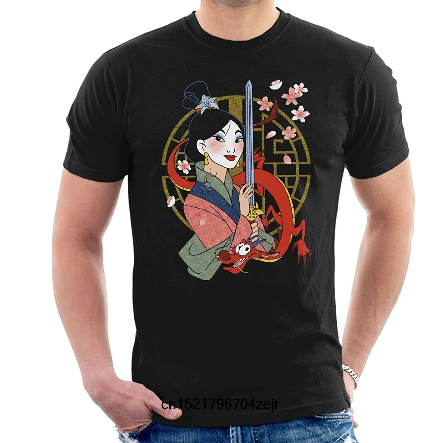 Мужская футболка Mulan The Spirit летняя модная забавная новинка wo для мужчин| |