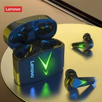 lenovo lp6 tws gaming earphone new wireless buletooth headphone with noise reduction dual mode headset for e sports games music