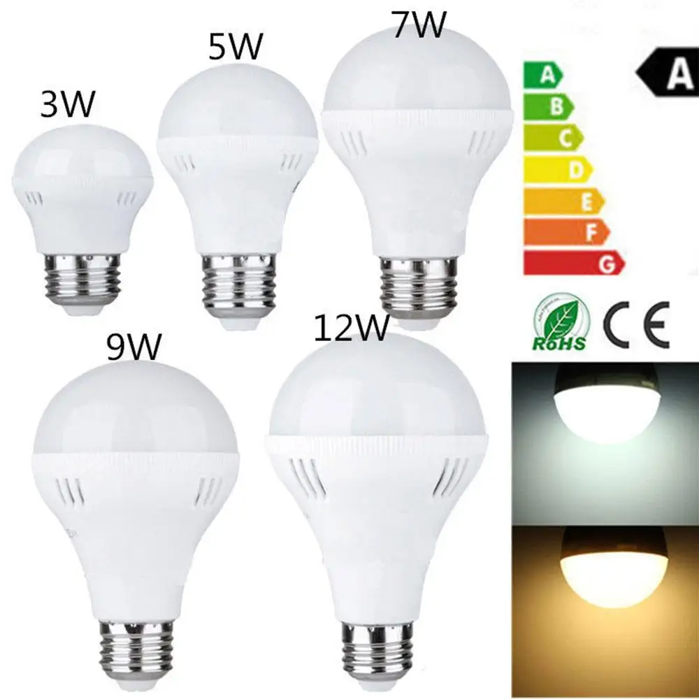 

LED Bulb AC 220V 7W Indoor Outdoor Household Accessory Lighting Fixture Light Bulb Luminous with Hook PC & Acrylic Durable