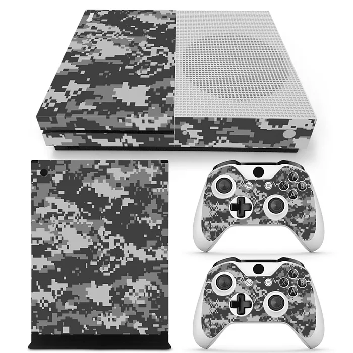 Для X box one s Наклейка на консоль 2 контроллеры наклейка для BOX ONE S Виниловая x ПВХ