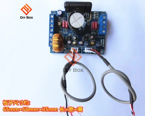 Плата усилителя DA7850 4x50 Вт 12 В автомобильный аудио Hi-Fi модуль мощности BA3121