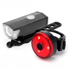 Светильник фара, передняя фара на руль велосипеда, велосипедная фара MTB Rode, велосипедный фонасветильник с зарядкой от USB, задняя фара безопасности W