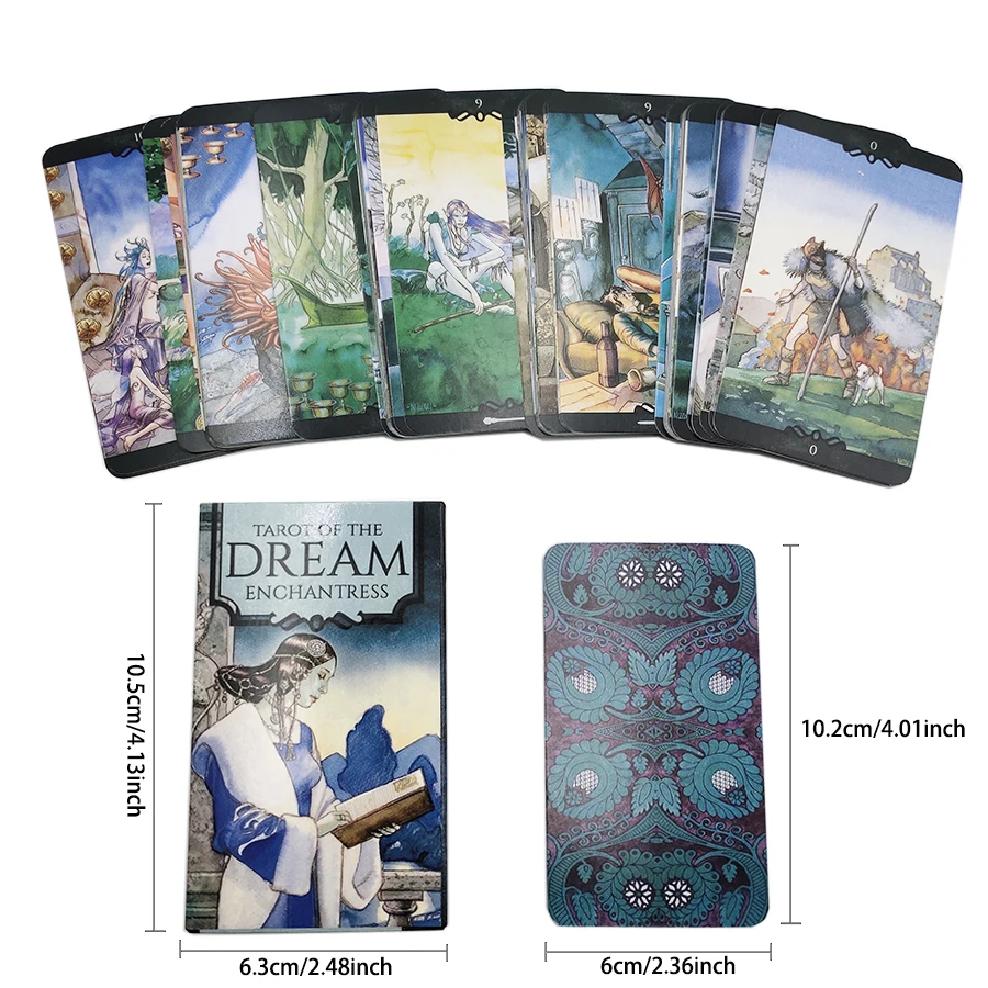 Настольная игра Dream Enchantress Tarot Cards Deck семейный друг для вечевечерние НКИ