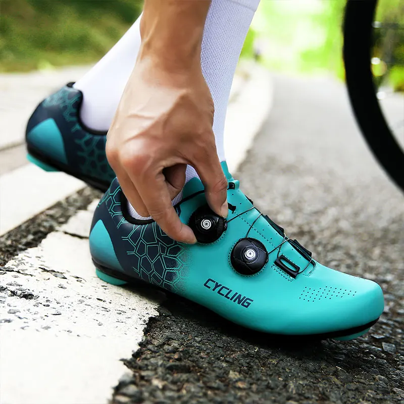 

2021 Speed Cycling MTB Flat Shoes Spd Road Men Route Cleat Bike Sneaker Racing Bicycle Mountain Women Biking Footwear Self-Lock