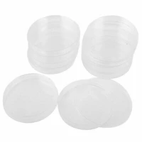 10 pcs 90mm dia 15mm deep plastic petri dishes w lids