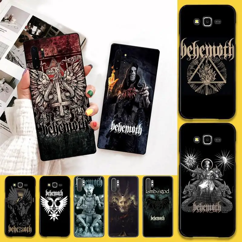 NBDRUICAI Behemoth Rock Band TPU Мягкий силиконовый чехол для телефона Samsung Note 7 8 9 10 pro Galaxy J7 J8 J6