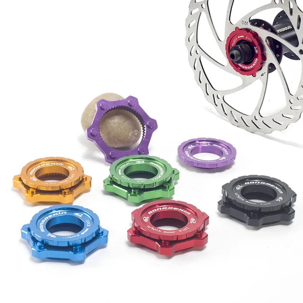 

Bike Hub Disc Brake Adapters MTB Cycling Centerlock To 6 Bolt Rotor Conversion Durable MTB Road Bike Accessories Cycling Parts
