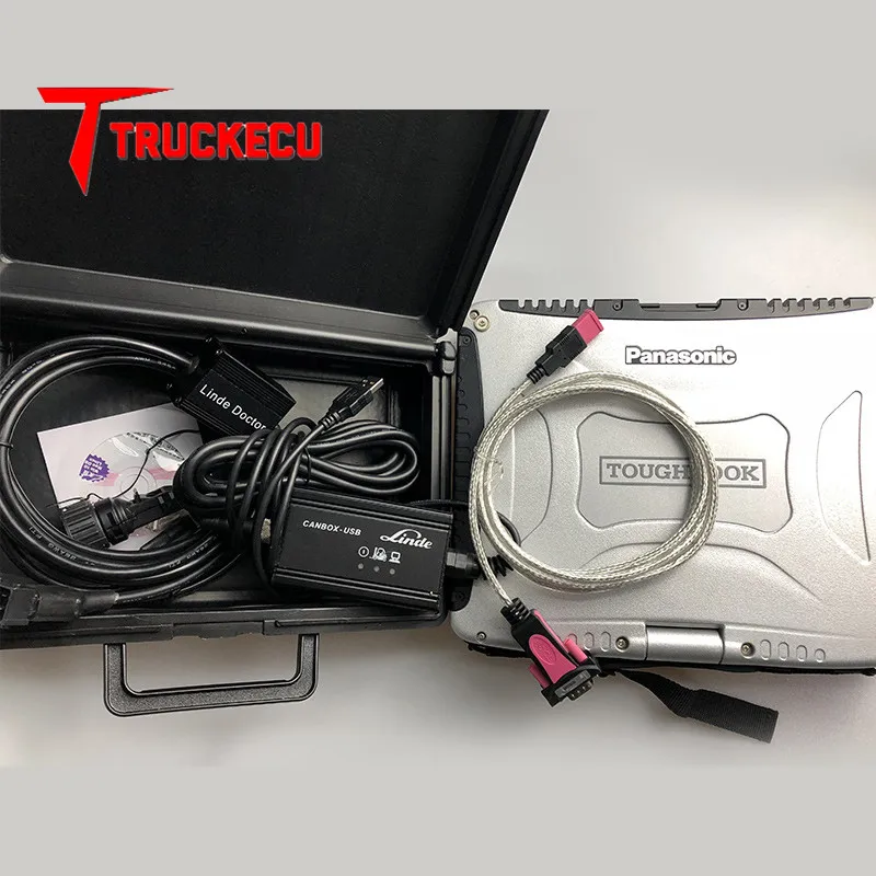Для JUDIT 4 диагностический комплект jungheinrich Judit box JUDIT Incado+ linde canbox doctor+ linde вилочный погрузчик диагностический сканер инструмент+ CF19 ноутбук - Название цвета: CANBOX doctor CF19