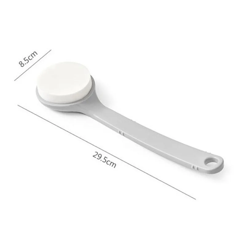 

Bath Brush Back Body Bath Shower Sponge Scrubber Brushes With Handle Exfoliating Scrub Skin Massager Exfoliation Bathroom Brush