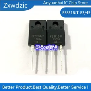 10pcs 100% New Imported Original FESF16JT-E3/45 FESF16JT TO220FP Ultra Fast Rectifier