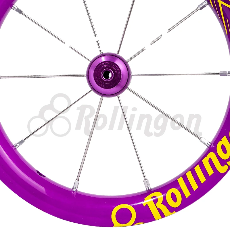 Rollingon RC260 12inches children's balance bike carbon lightweight wheel set modification accessories |