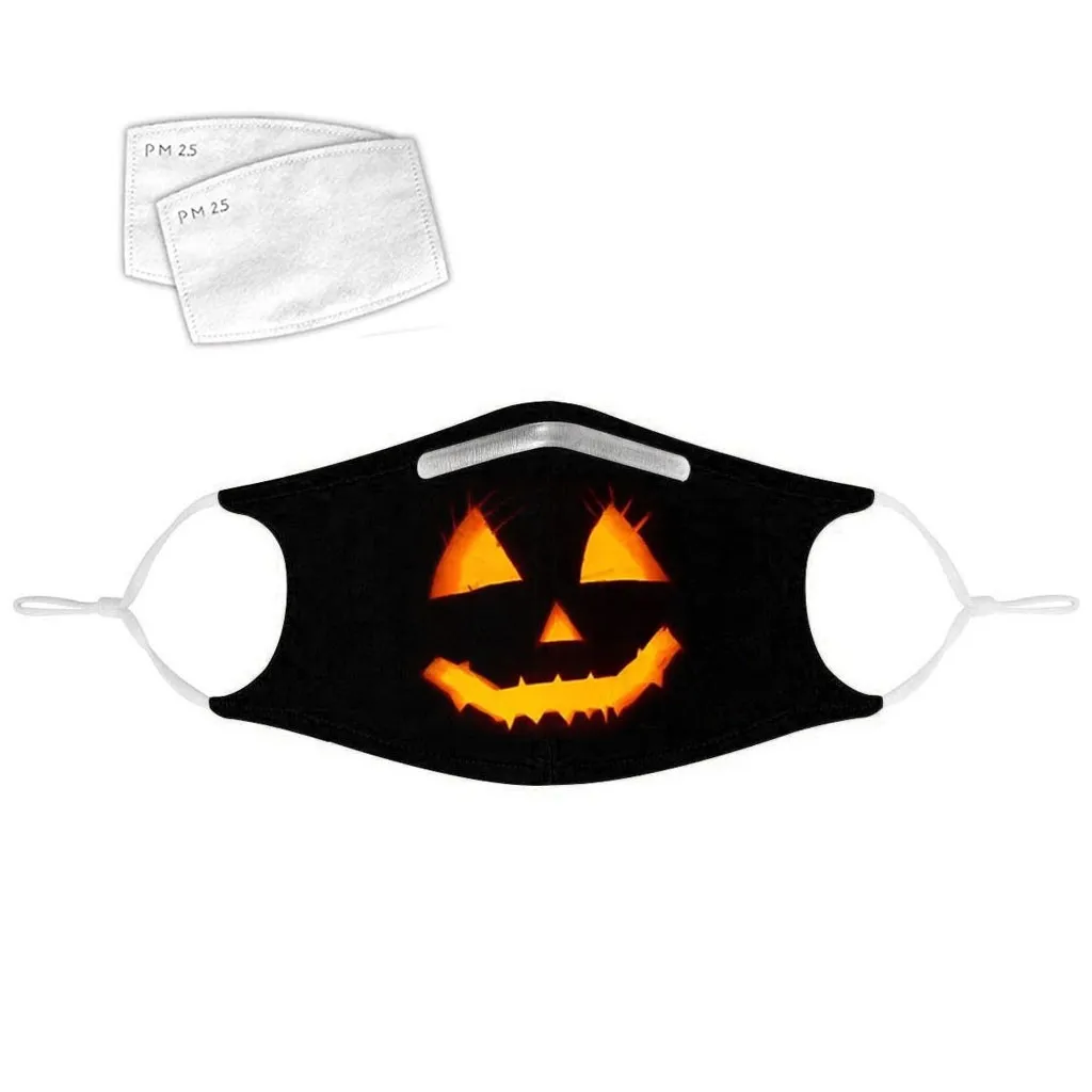 Halloween Print Windbreak Seamless Outdoor Riding Quick-drying Dustproof Mascarillas Facial Face Cover |