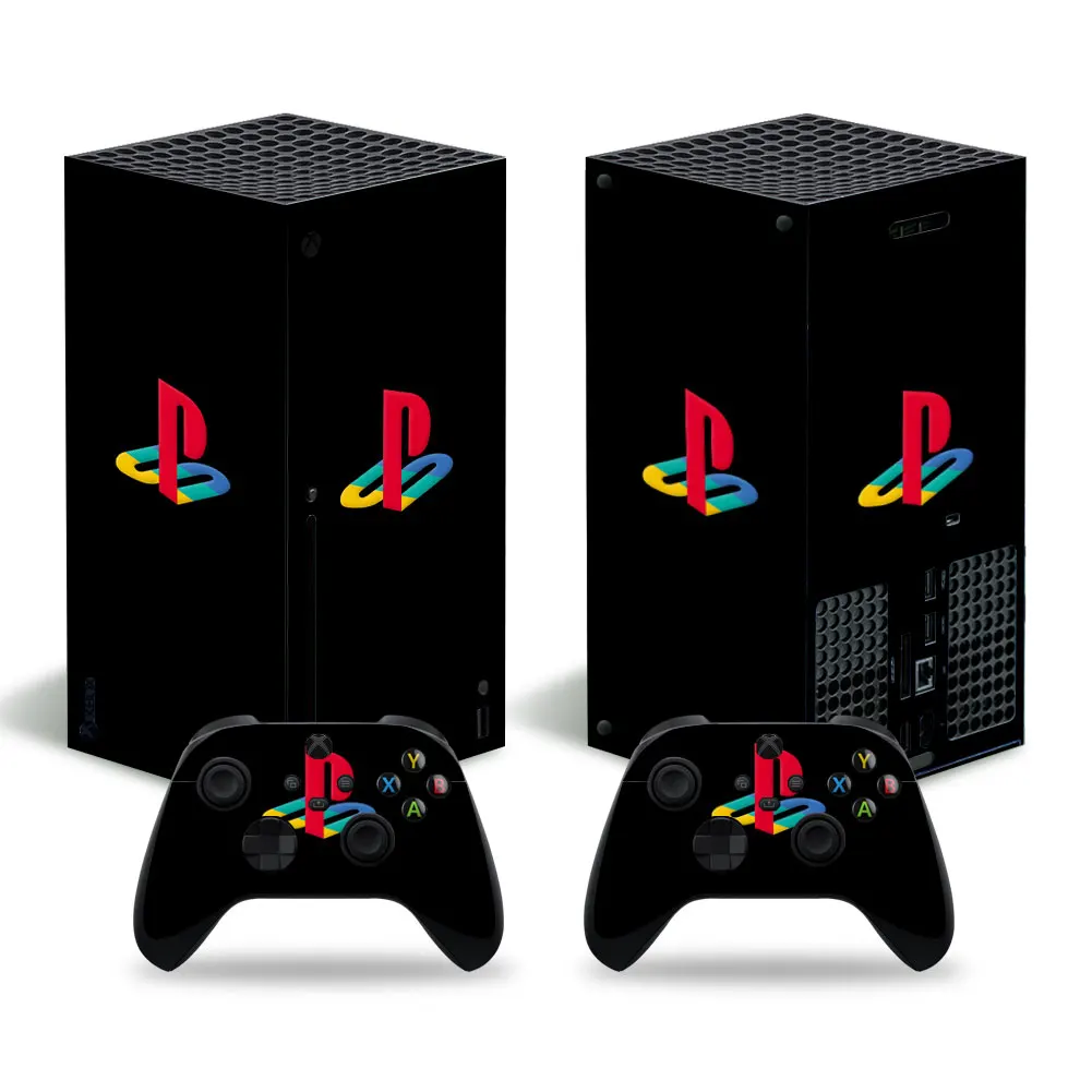 

Стильный дизайн логотипа для Xbox серии X наклейка для Xbox серии X ПВХ скины для Xbox серии X виниловая наклейка