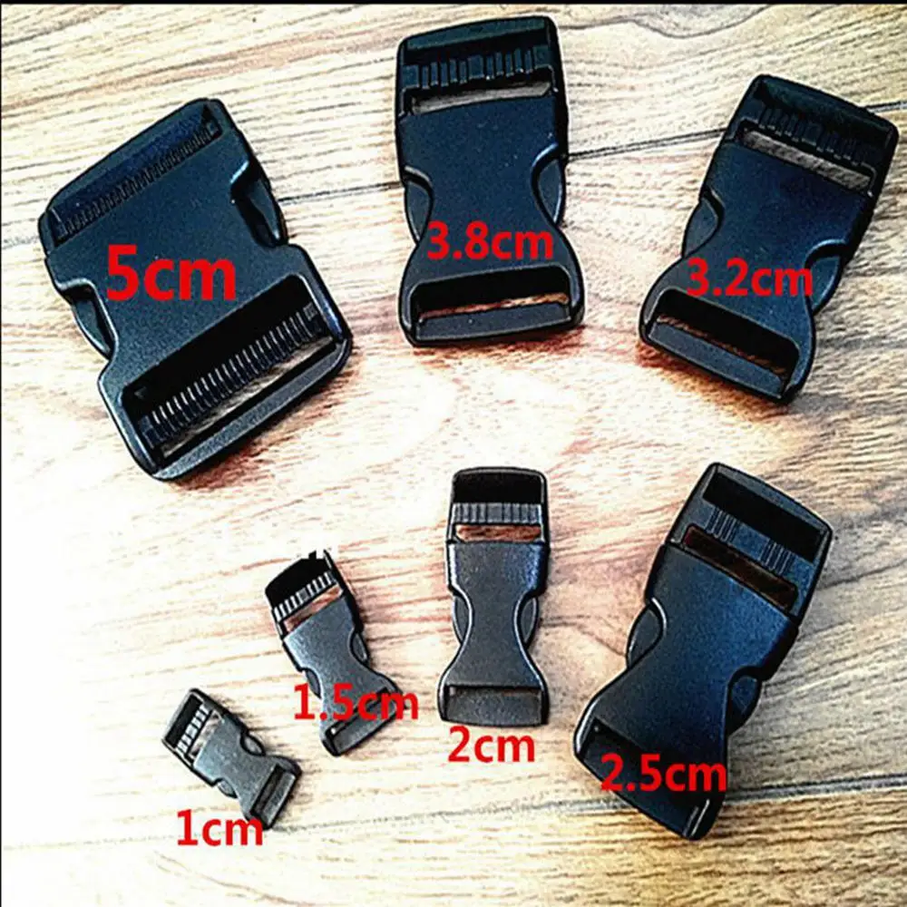 Пластиковая нейлоновая Пряжка двойная регулируемая пряжка с боковой застежкой