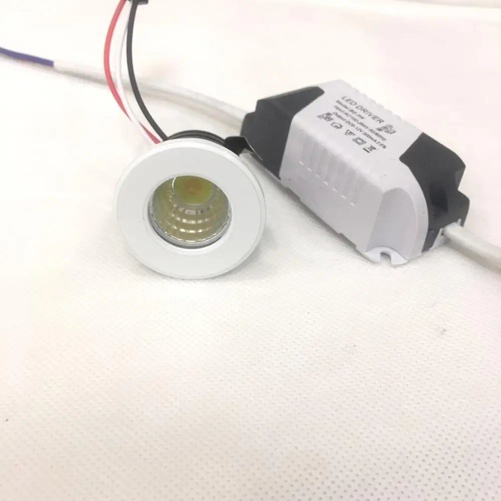 4 шт./лот трихроматический светильник 3 цвета COB Lampada cut 33 мм 85 265 в Вт Bombillas