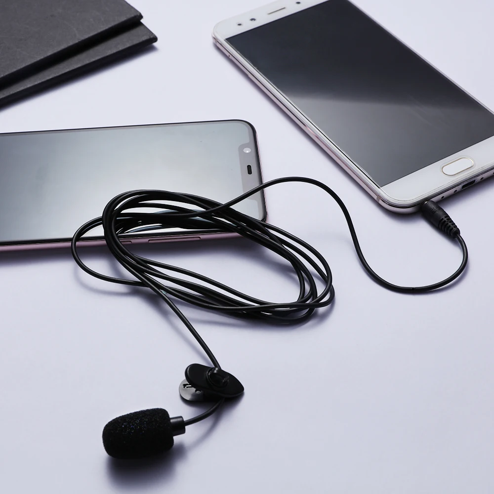 3 5 мм мини Lavalier микрофон ручной клип на микрофоны для iPhone Android телефон ноутбук