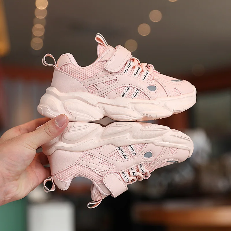 Детская спортивная обувь модные нейтральные легкие кроссовки для мальчиков и