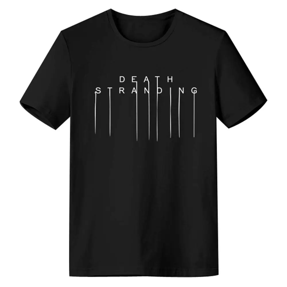 Футболки с рисунком из игры Death Anding черные футболки коротким рукавом и принтом