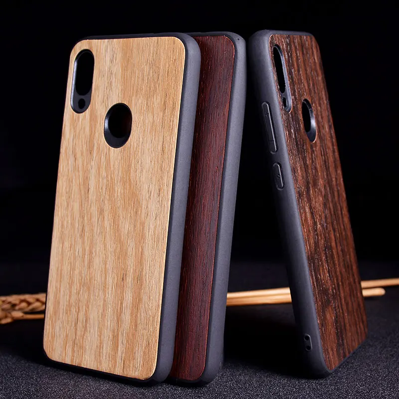 Чехол под дерево для Xiaomi Redmi Note 7 pro мягкие силиконовые чехлы из ТПУ поликарбоната