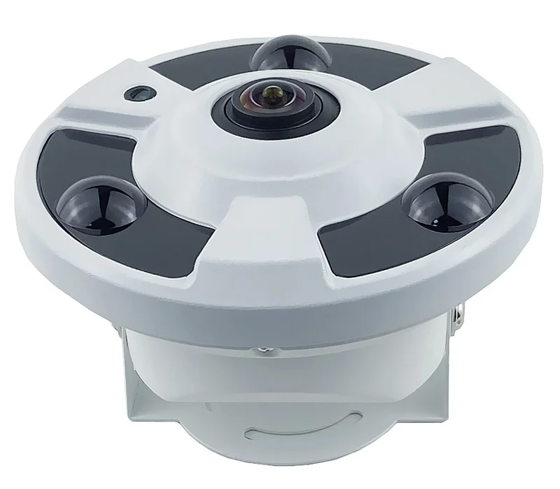 Металлическая аналоговая потолочная купольная камера 7440 + 8510 3 светодиода