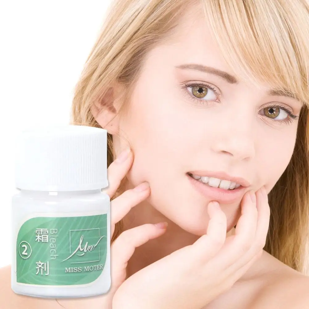 

Hair Bleaching Cream Eye Brow Cream Lighten Dark Hair Fast Brow Remove Eye Women Mustache Permanent Bleach H6U2