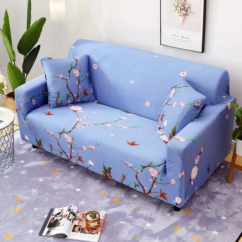 

Elastic Stretch Sofa Cover 1/2/3/4 Seater Sofa Slipcover Couch Covers for Universal Sofa Livingroom Sectional L Shaped Slipcover