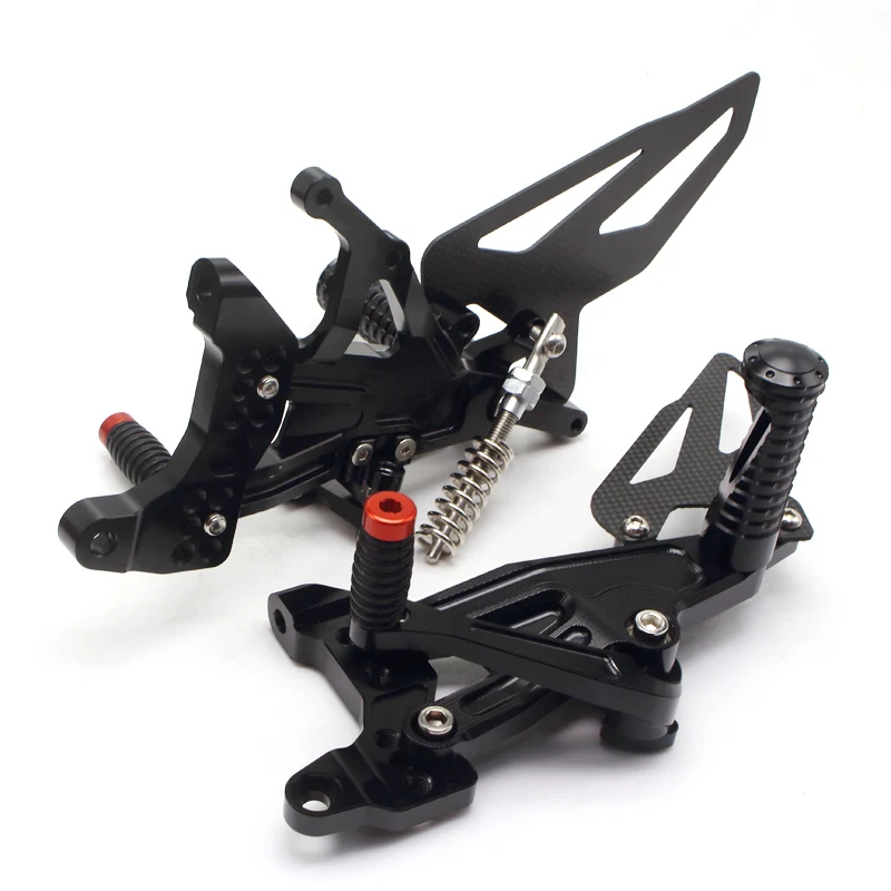 Мотоцикл весь ЧПУ и углеродного волокна Rearset Rider Rearsets подставка для ног Ducati PANIGALE V4S